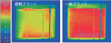 TOSO調べ ブラインド表面の熱比較
