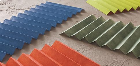 プリーツスクリーンとは イメージ